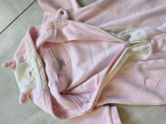 Combinaison à capuche bébé fille - photo numéro 4