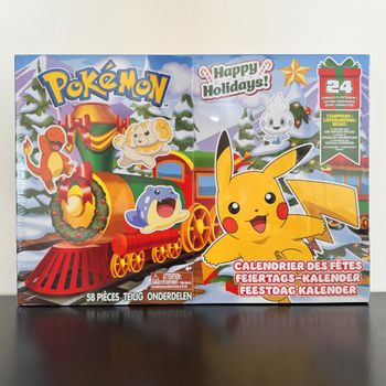Calendrier de l'Avent Pokémon Figurines Holiday Noël