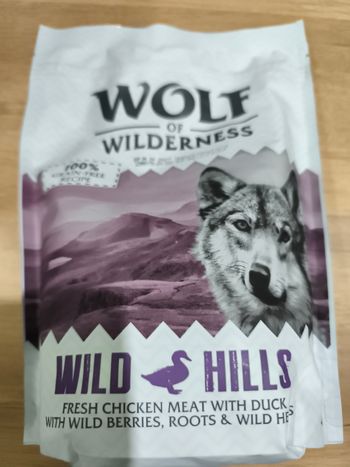 Aliment complet pour chien wolf or wilderness