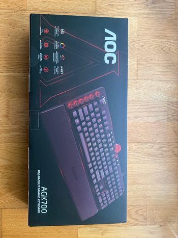 Agon by AOC AGK700 Clavier de jeu 