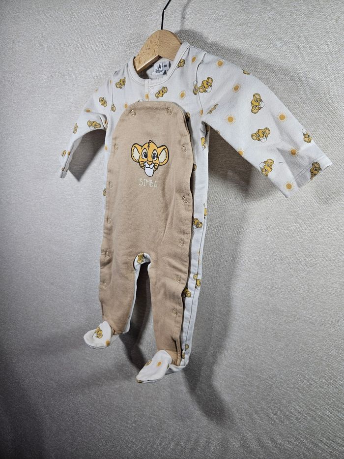 Pyjama  disney  roi lion 3 mois - photo numéro 3