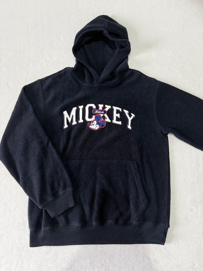 Sweat a capuche Disney Mickey bleu marine pour enfant taille L enfant - photo numéro 2