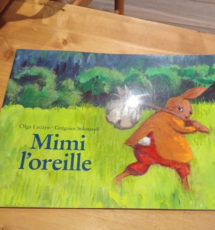 livre "mimi l'oreille" collection école des loisirs