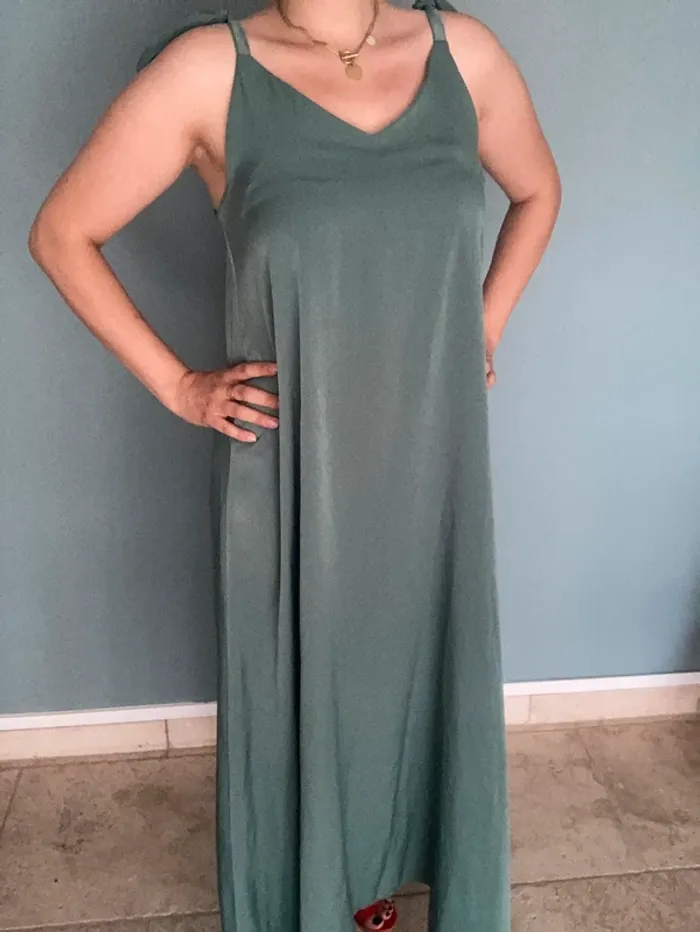 Robe Longue Verte Easyclothes TU - photo numéro 3