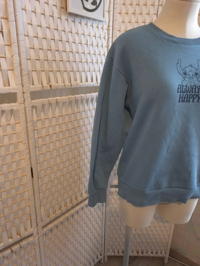 💙joli sweat Disney Stitch "Always Happy" femme TM / 36 - photo numéro 4