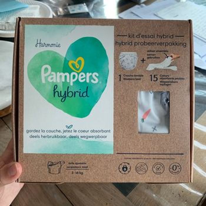 Kit Pampers Hybrid 3 a 16 kg