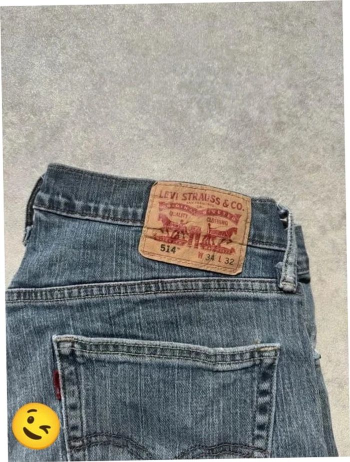 Short Levi's 514 W34 FR44 Bleu Femme Women #SHO121 - photo numéro 2