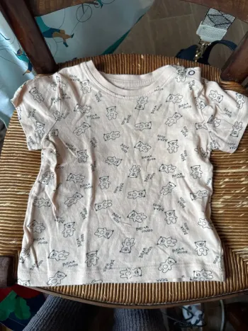 T-shirt bébé lupilu 6/12 mois