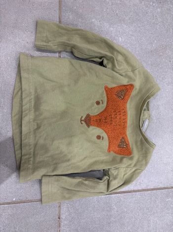 T-shirt manche longue renard