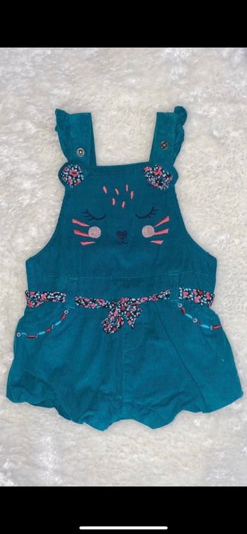 Salopette velours DPAM