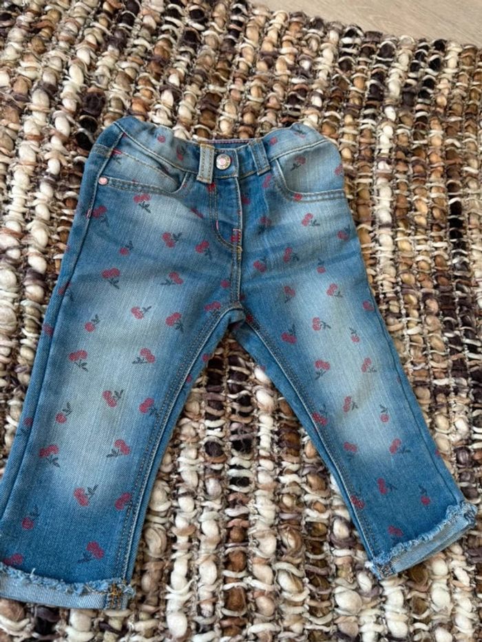 Jean bébé fille tex 12 mois