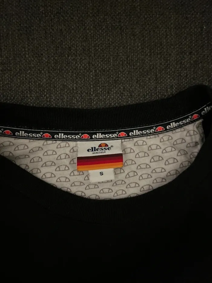 Sweat femme col rond, ellesse, taille S - photo numéro 2