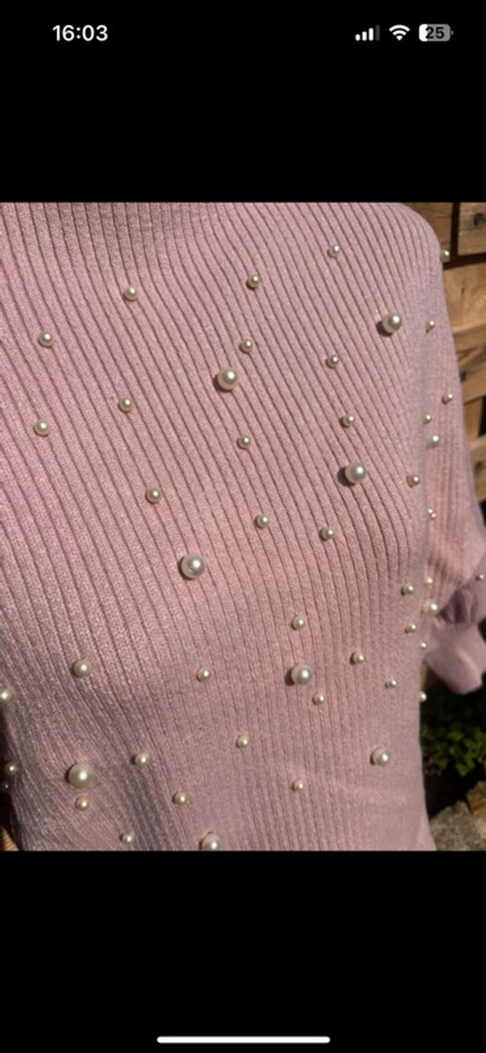 Pull Shein rose taille S  Moderne et confortable - photo numéro 3