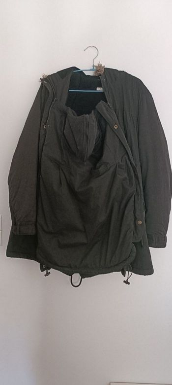 Manteau de grossesse + portage taille 40 colline