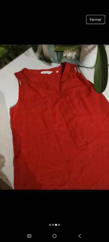 Débardeur rouge