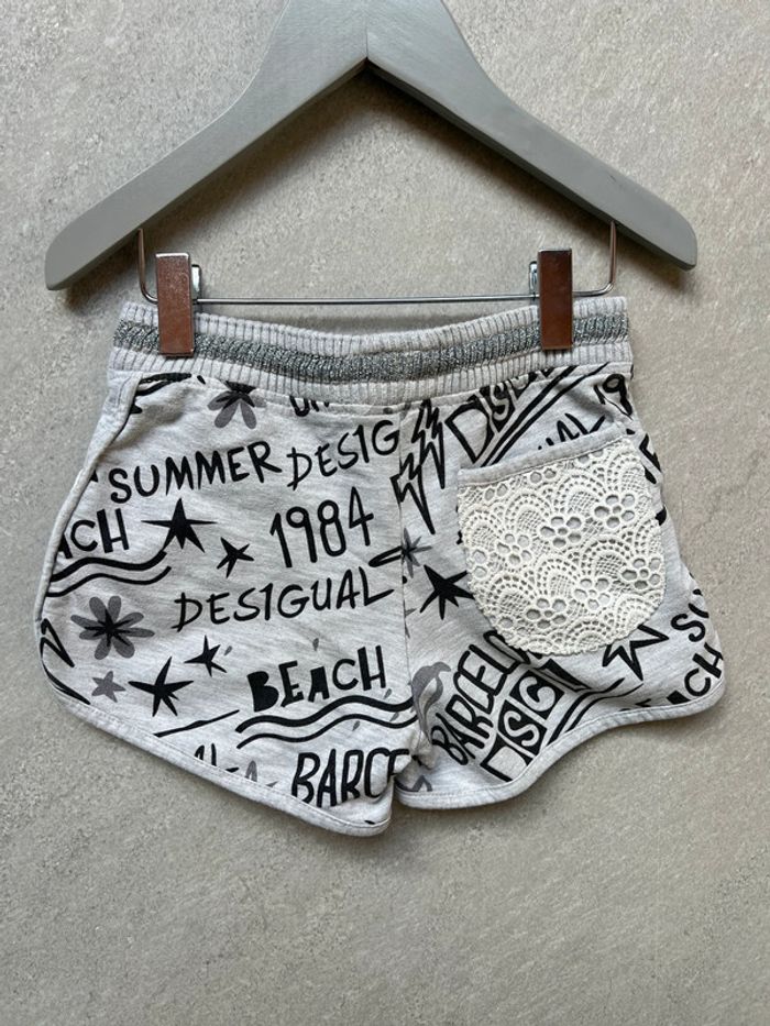 Ensemble 3 pièces desigual 5/6ans tee shirt et short - photo numéro 17