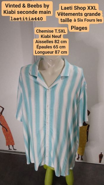 Chemise T.5XL Kiabi