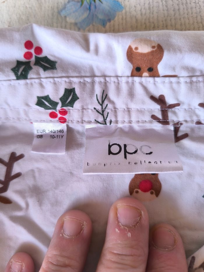 Chemise Noël 10/11 ans Bonprix - photo numéro 3