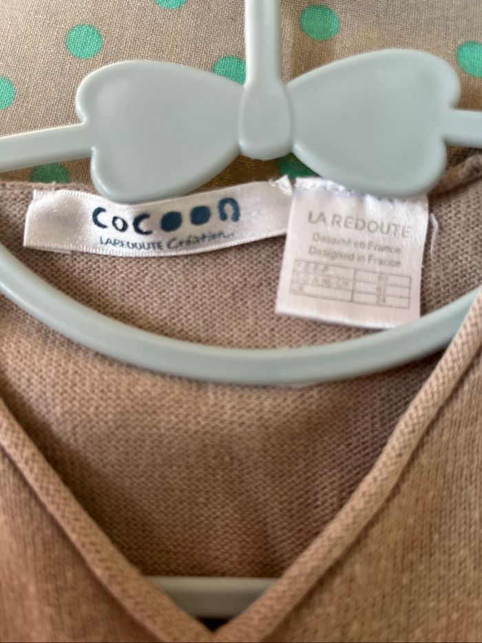 Chemise 1 mois obaibi + petit pull fin sans manche 3 mois cocoon la redoute - photo numéro 6