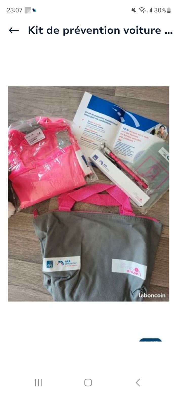 Kit de prévention pour voiture AXA