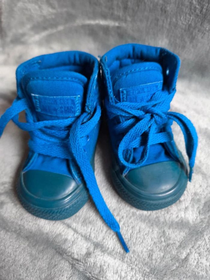 Basket converse bleu 18 - photo numéro 12