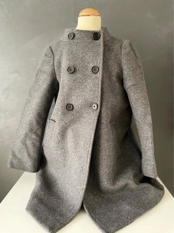 Manteau gris fille enfant bonpoint