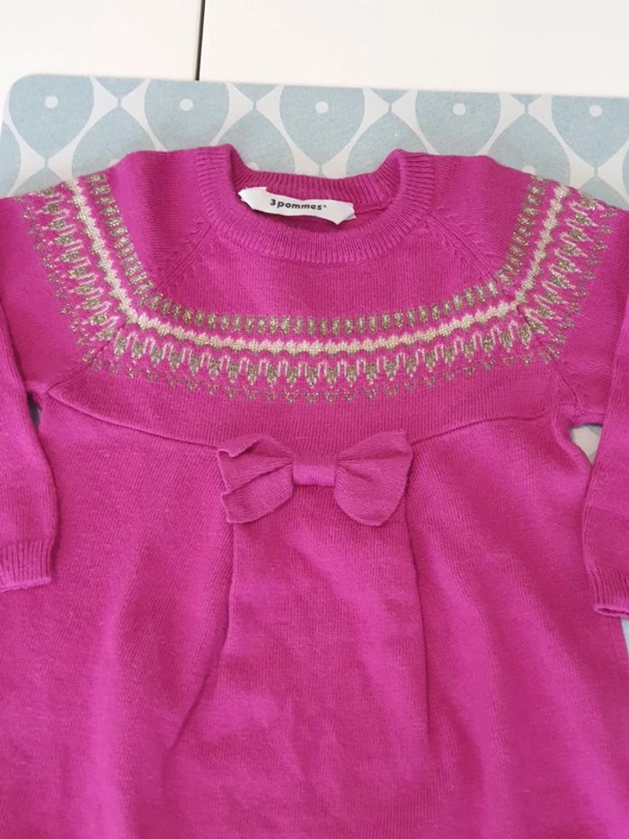 Robe "3 pommes" - 6M - photo numéro 2