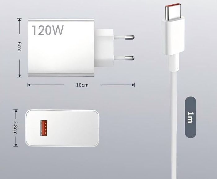 Chargeur 120W Xiaomi original type C - photo numéro 2