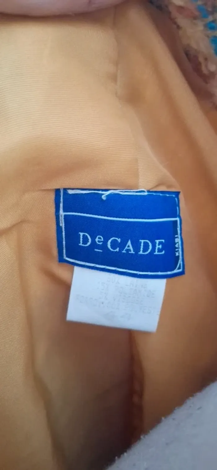 Veste blazer vintage retro t44 #FGT-045 - photo numéro 3