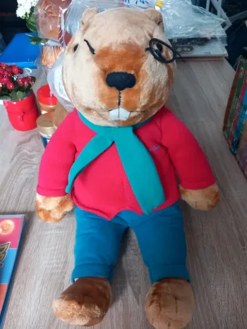 Peluche père castor