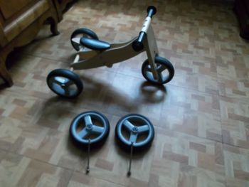 draisienne tricycle bois