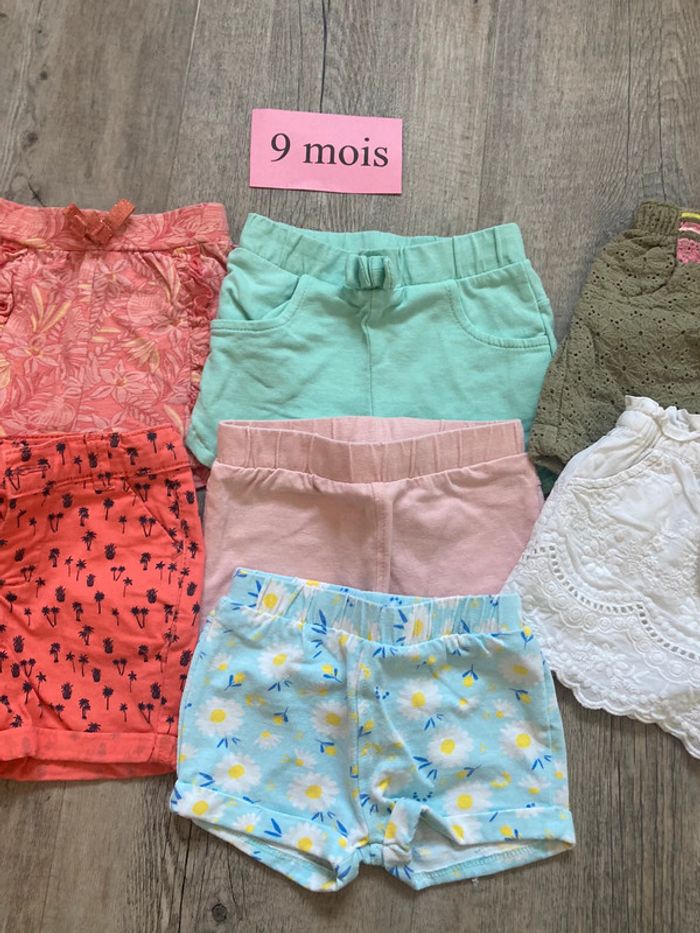 Lot 7 shorts 9 mois - photo numéro 3