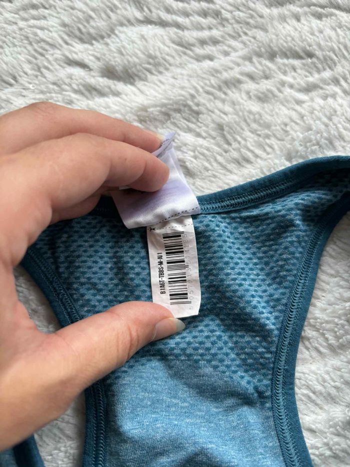 Ensemble Gymshark Vital Seamless – Brassière Legging taille haute Bleu Turquoise M/38– Comme Neuf - photo numéro 6