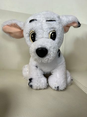 Peluche Chien dalmatien qui aboie fonctionne sans pile