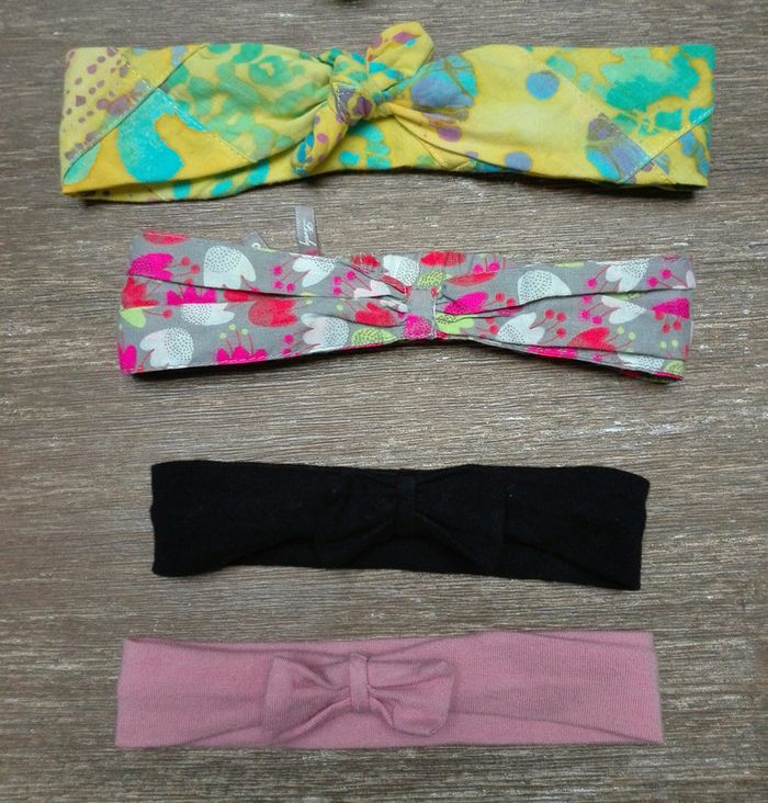 Lot de 4 bandeaux bébé (0-1 an environ)