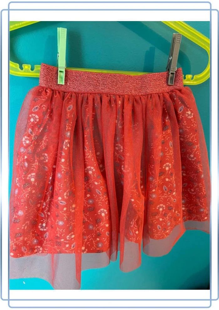 Sublime jupe avec tulle 4 ans sergent major