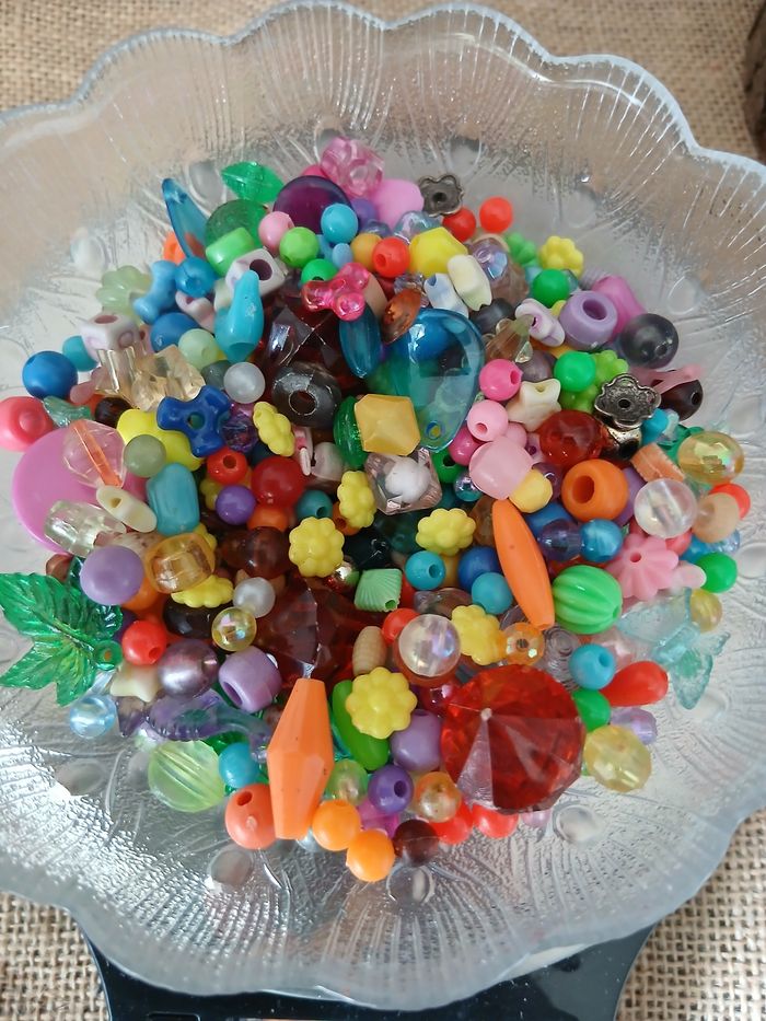 Lot de 119 grammes de perles