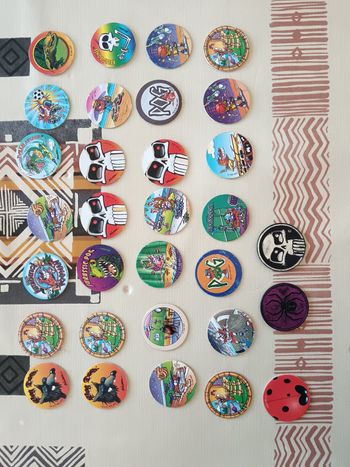 Lot Pogs Pogman Series 1 et 2