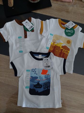 Lot de 3 t-shirts
