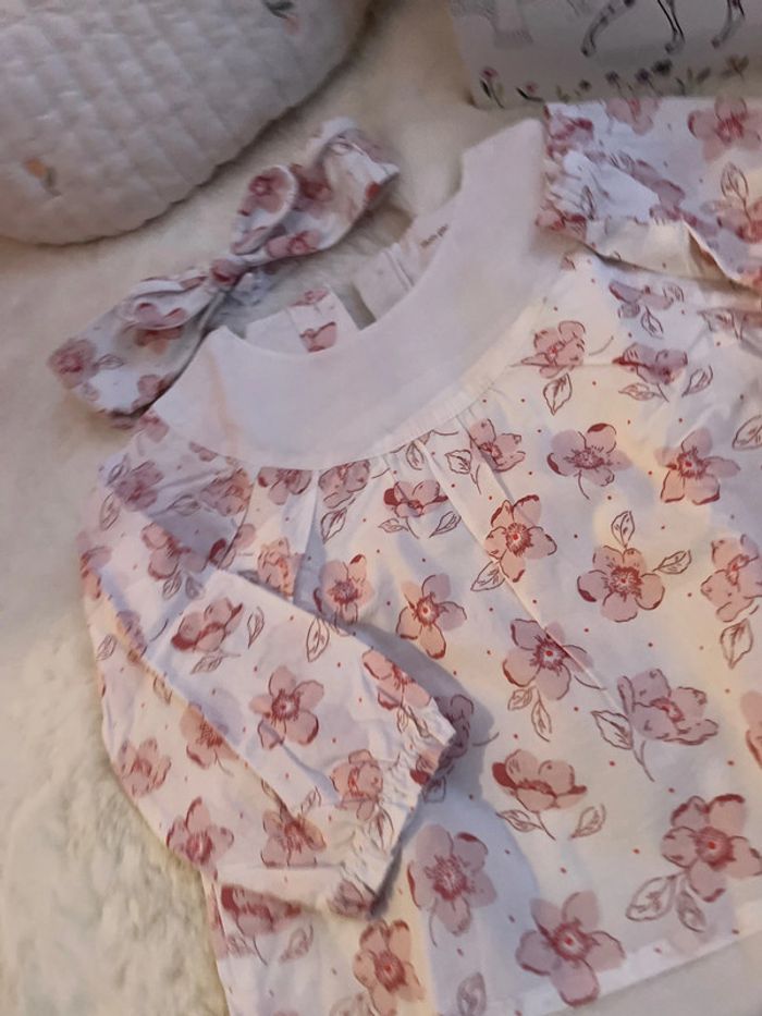 Ensemble fleuris rose - photo numéro 4