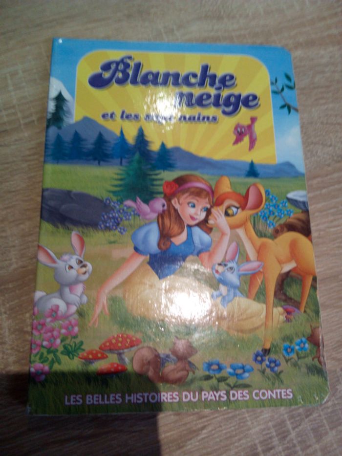 Livre blanche neige