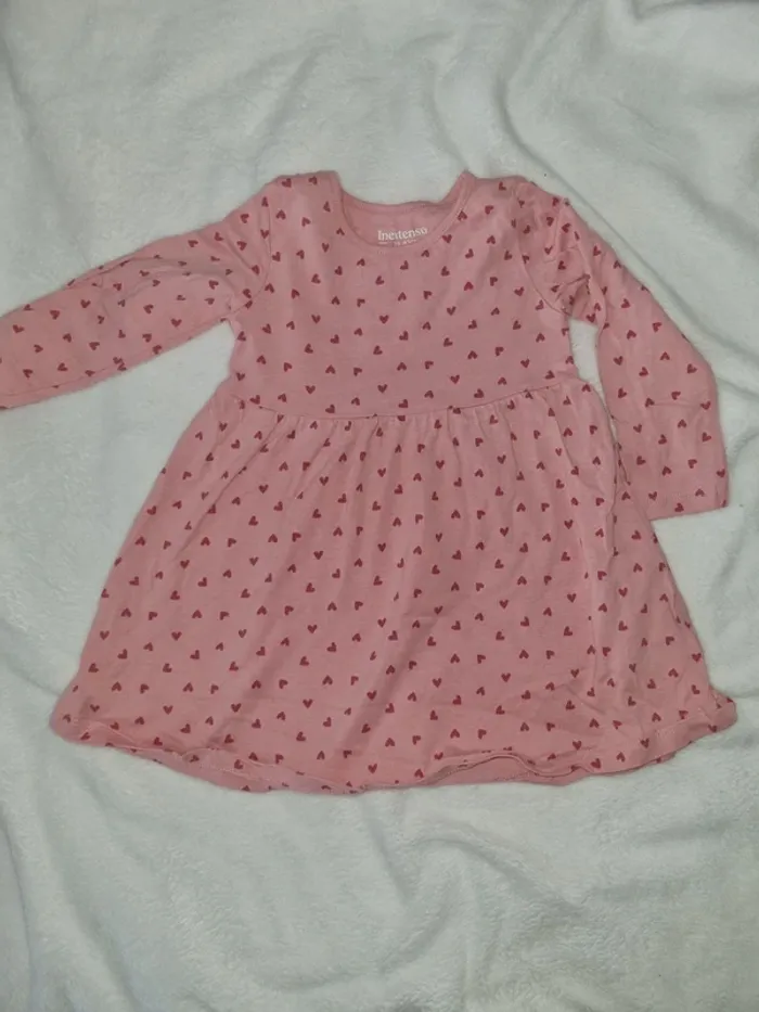 Robe manches longues taille 12 mois