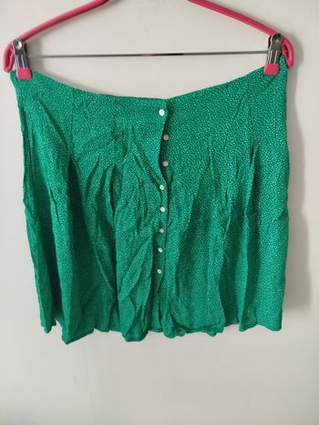 jupe verte Camaieu taille 44