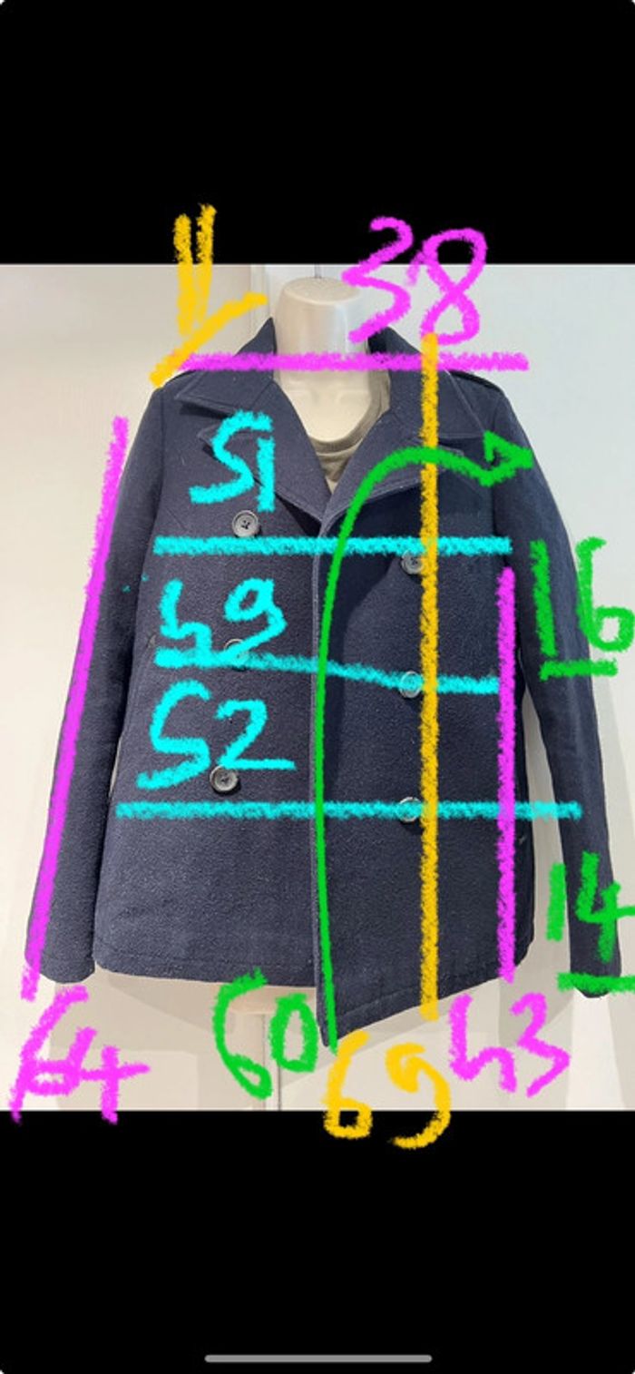 Caban, bleu marine, femme, Maison, scotch Amsterdam , Blauw - photo numéro 8