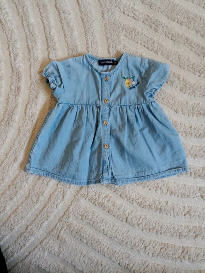 Robe en denim neuve 9 mois