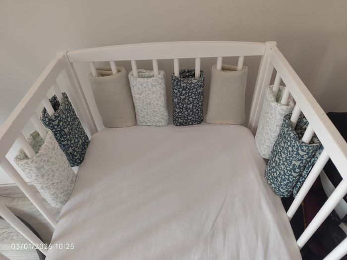 Protège barreaux de lit promenons nous