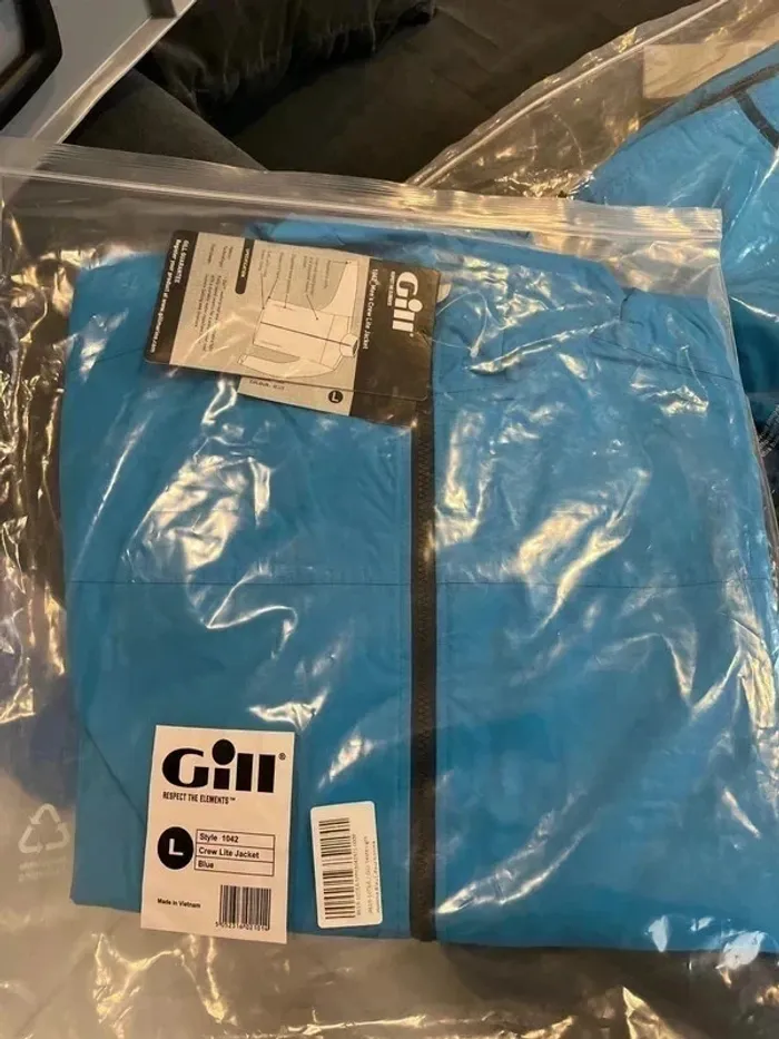 🧥 Veste de Voile Gill – Modèle 1042 – Taille L – Bleu – Neuve sous Blister - photo numéro 2