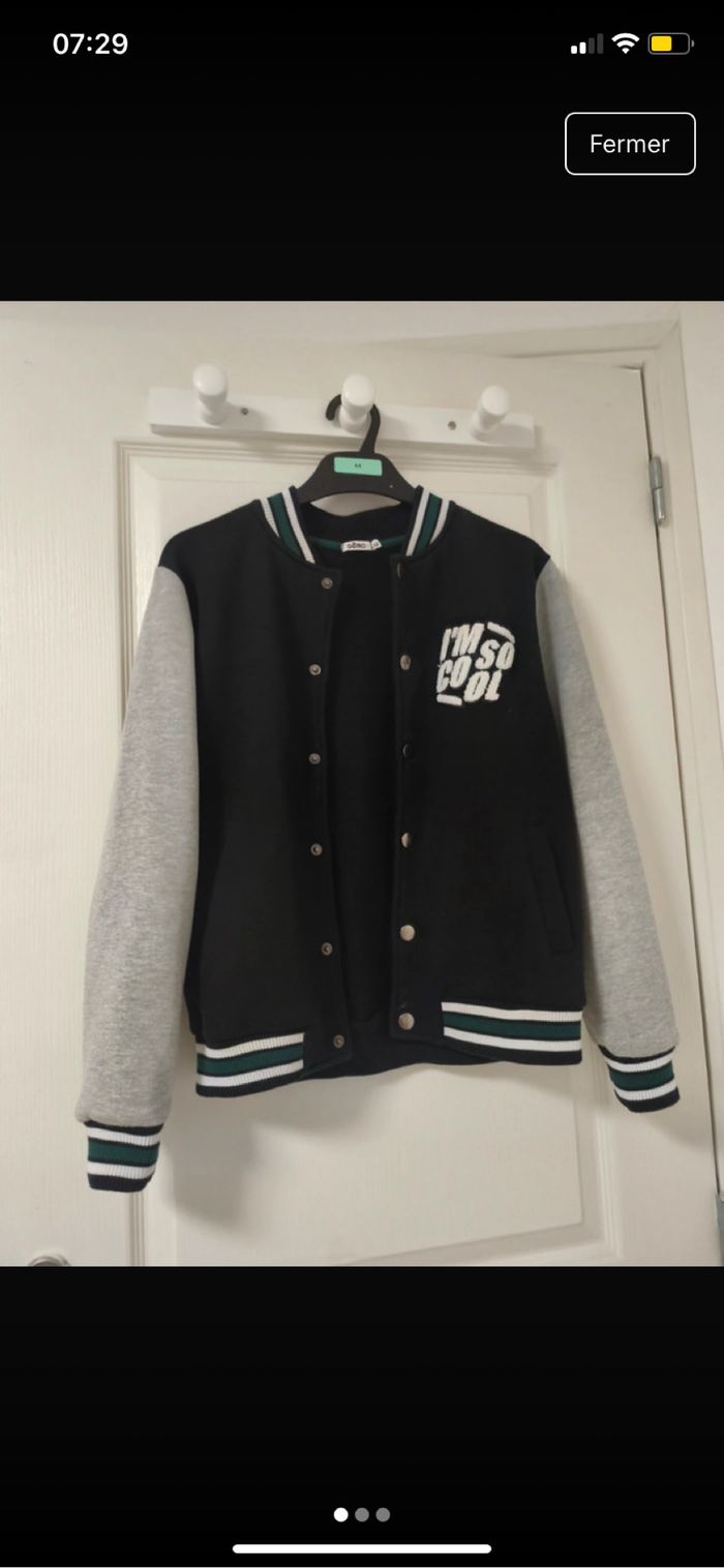 Veste Teddy marque Geep