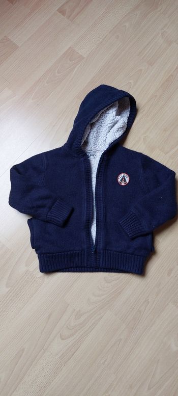 Gilet bleu marine