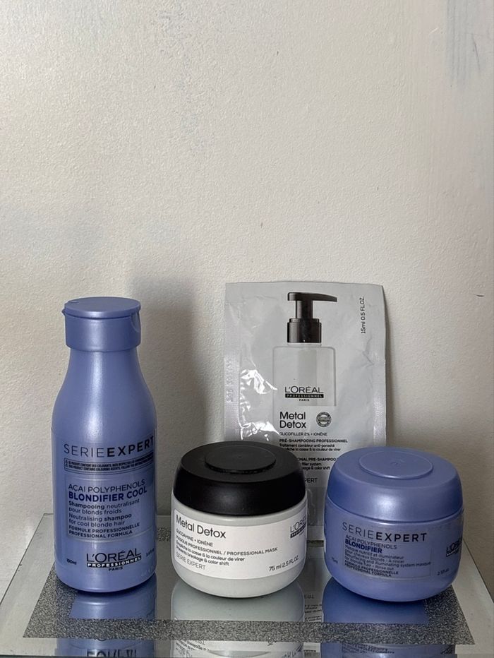 BLONDIFIER L’Oréal professionnel + metal detox